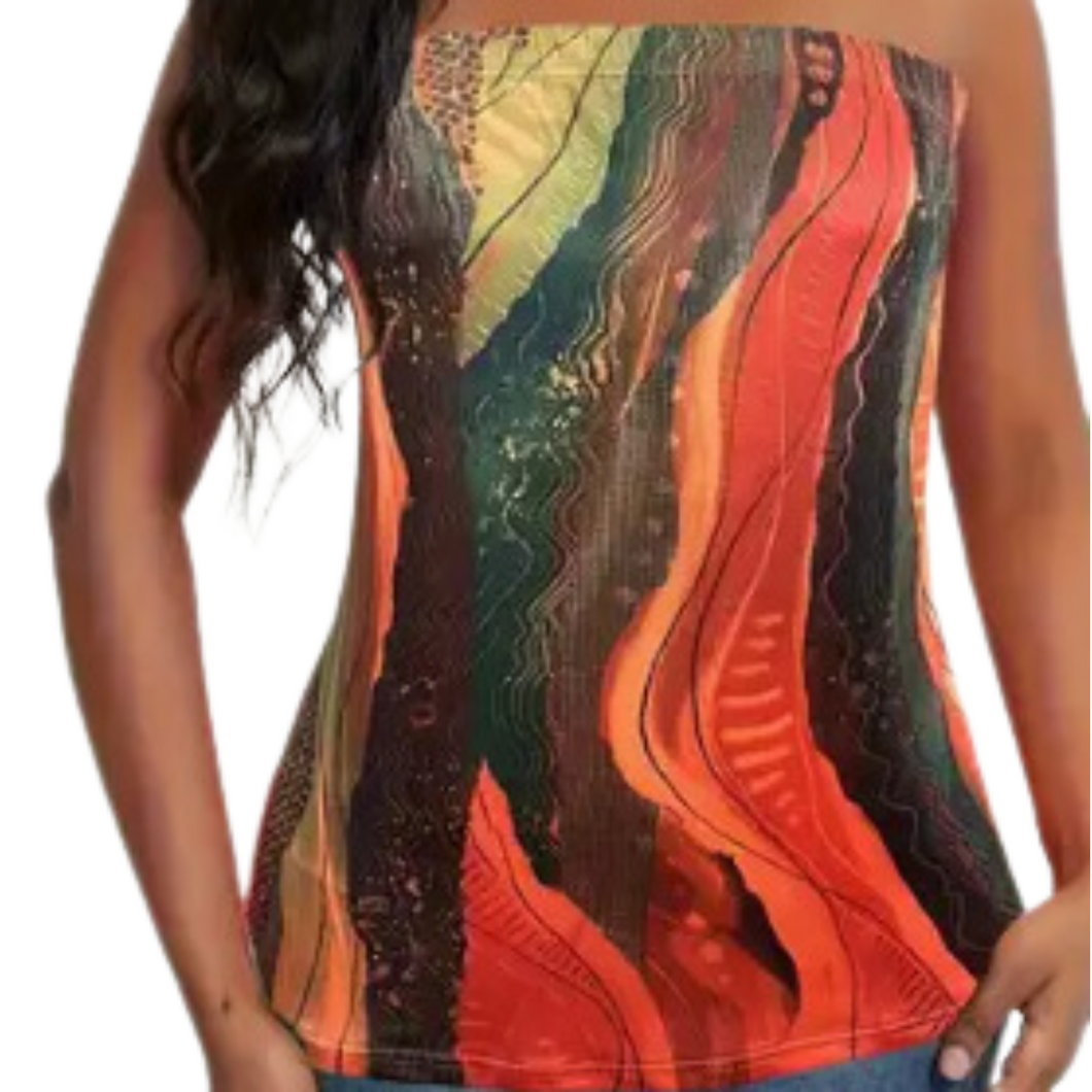 Sunset Halter Top