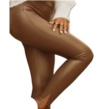 Load image into Gallery viewer, Faux Leather Look Leggings
