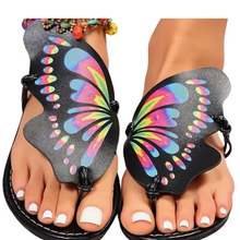 Load image into Gallery viewer, Fly Away Butterfly Sandals
