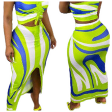 Load image into Gallery viewer, Wild Dreams Two Piece Skirt Set
