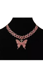 Load image into Gallery viewer, Butterfly Bling Necklace
