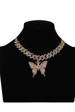 Load image into Gallery viewer, Butterfly Bling Necklace
