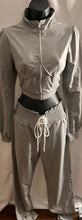 Load image into Gallery viewer, Ari 2pc Corset Jacket Jog Set
