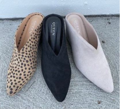 Day to Night Faux Suede Mule